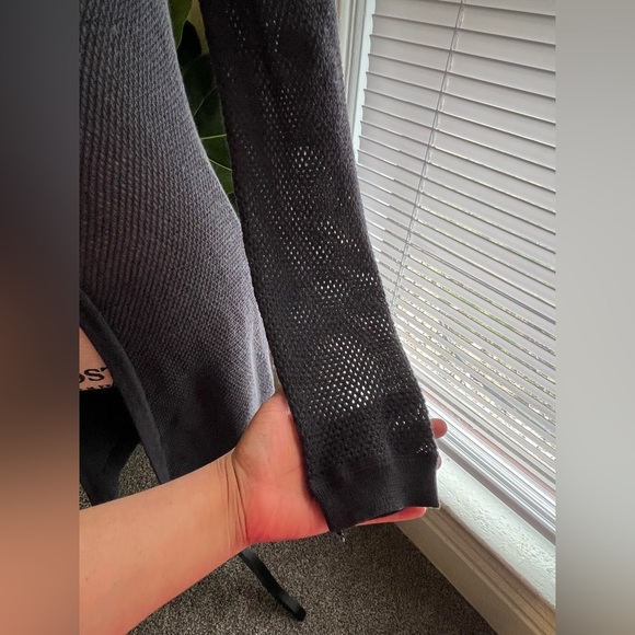 Title nine Gray Long Cardigan Wool sweater - Picture 4 of 7